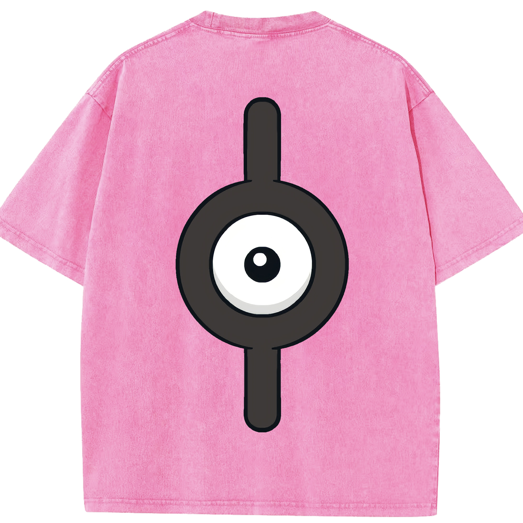 （画像用） ポケットモンスター Pokémon 綿100% ヴィンテージ風 半袖Tシャツ（背面プリント）